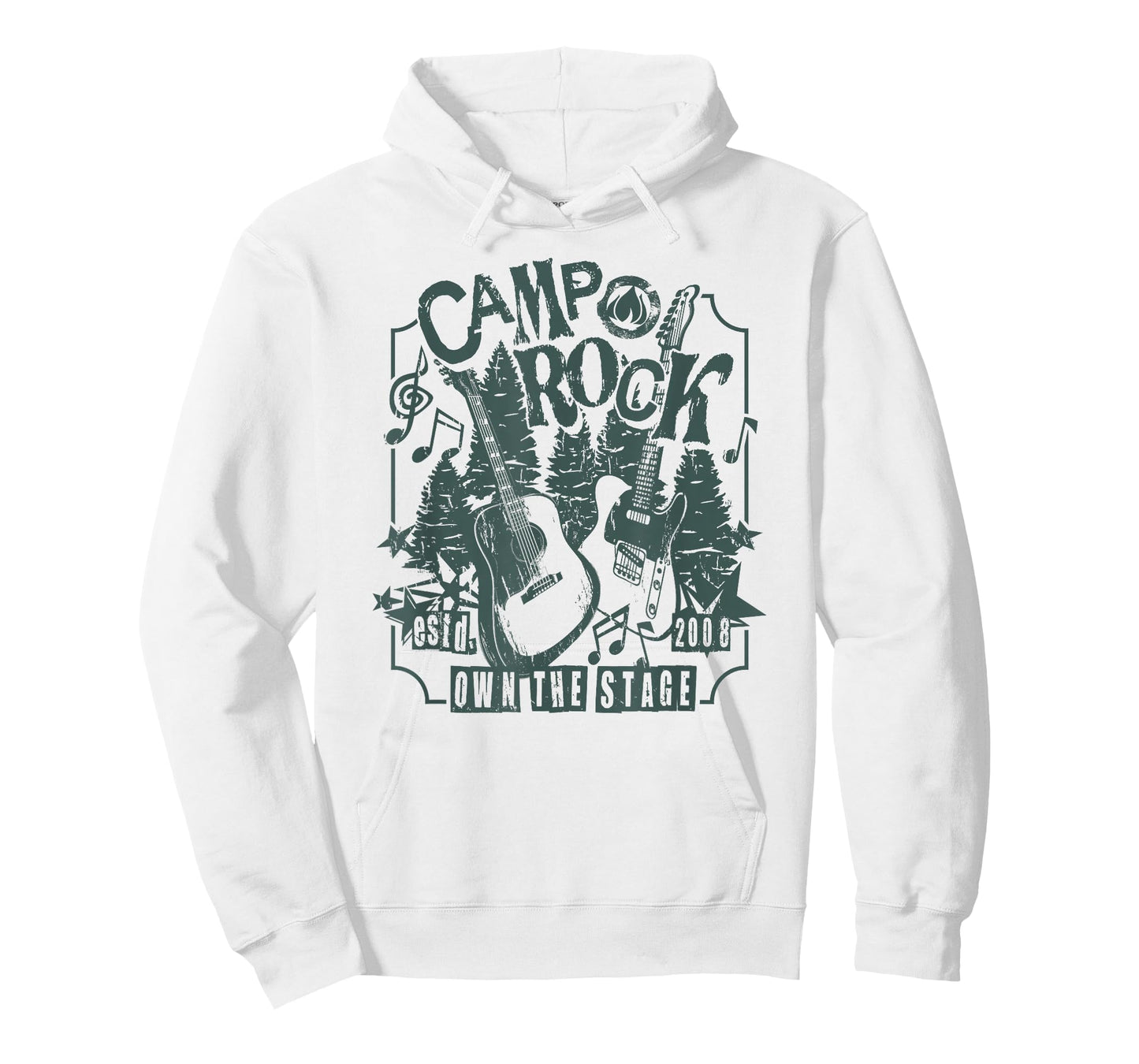 Disney Camp Rock Estd. 2008 Own The Stage Distressed Poster T-Shirt