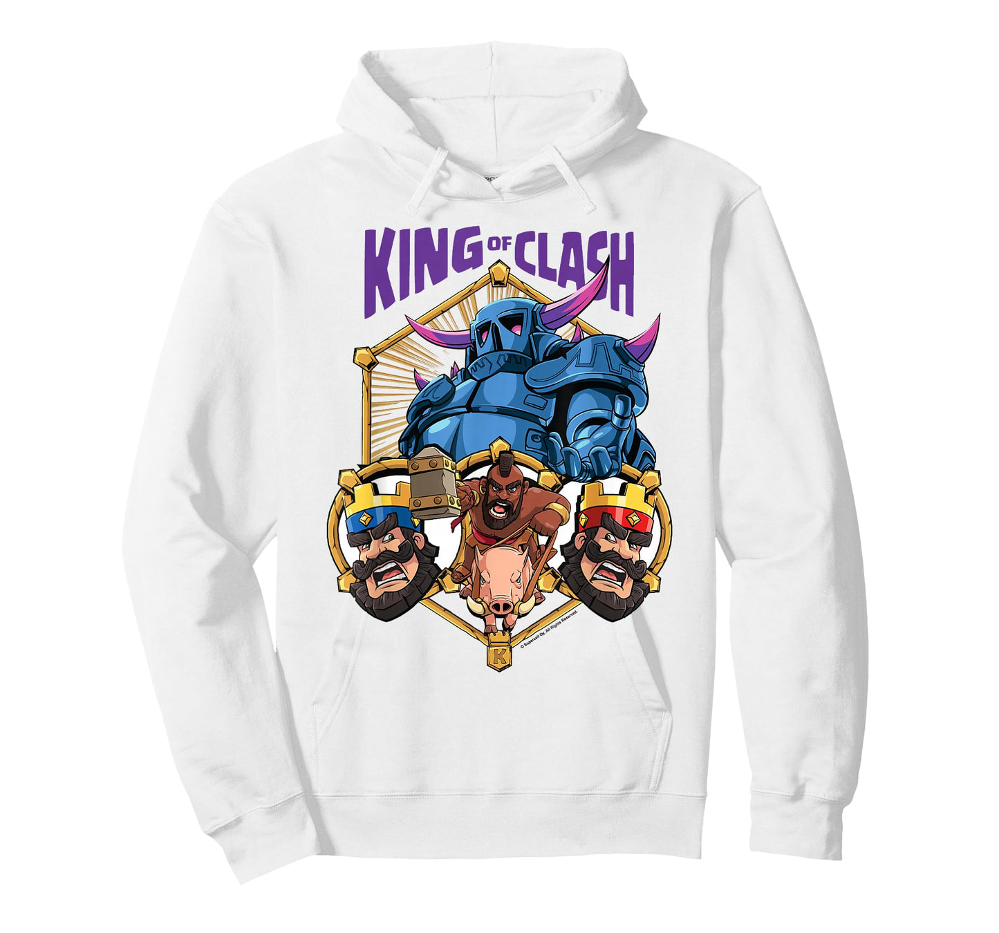 Clash Royale King Of Clash P.E.K.K.A. Portrait T-Shirt