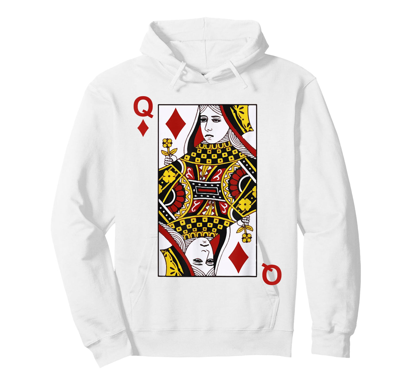 Queen of Diamond Blackjack Cards Poker 21 Q T-Shirt