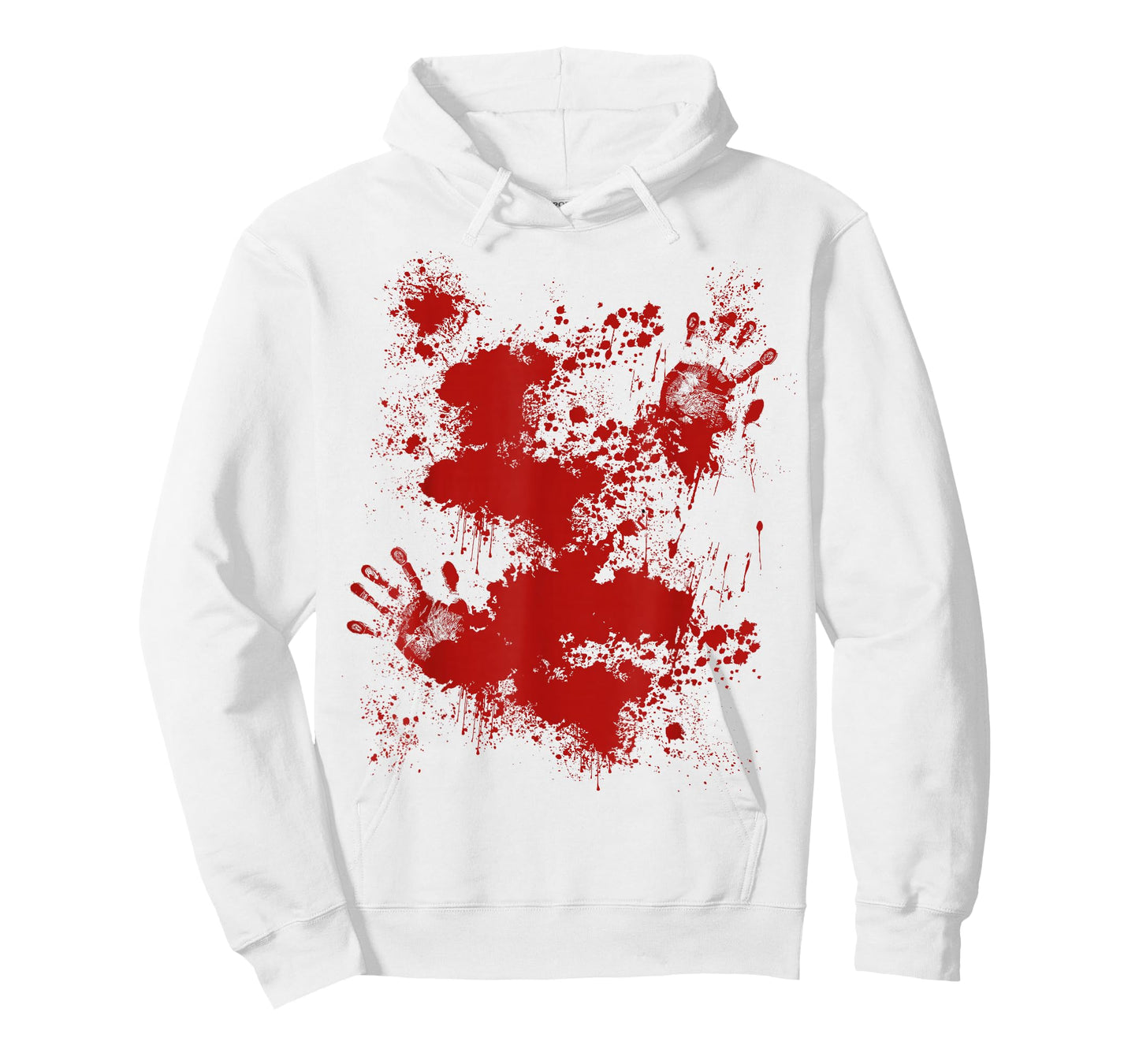 Bloody Wound Halloween Costume, Blood Splatter Injury Zombie T-Shirt