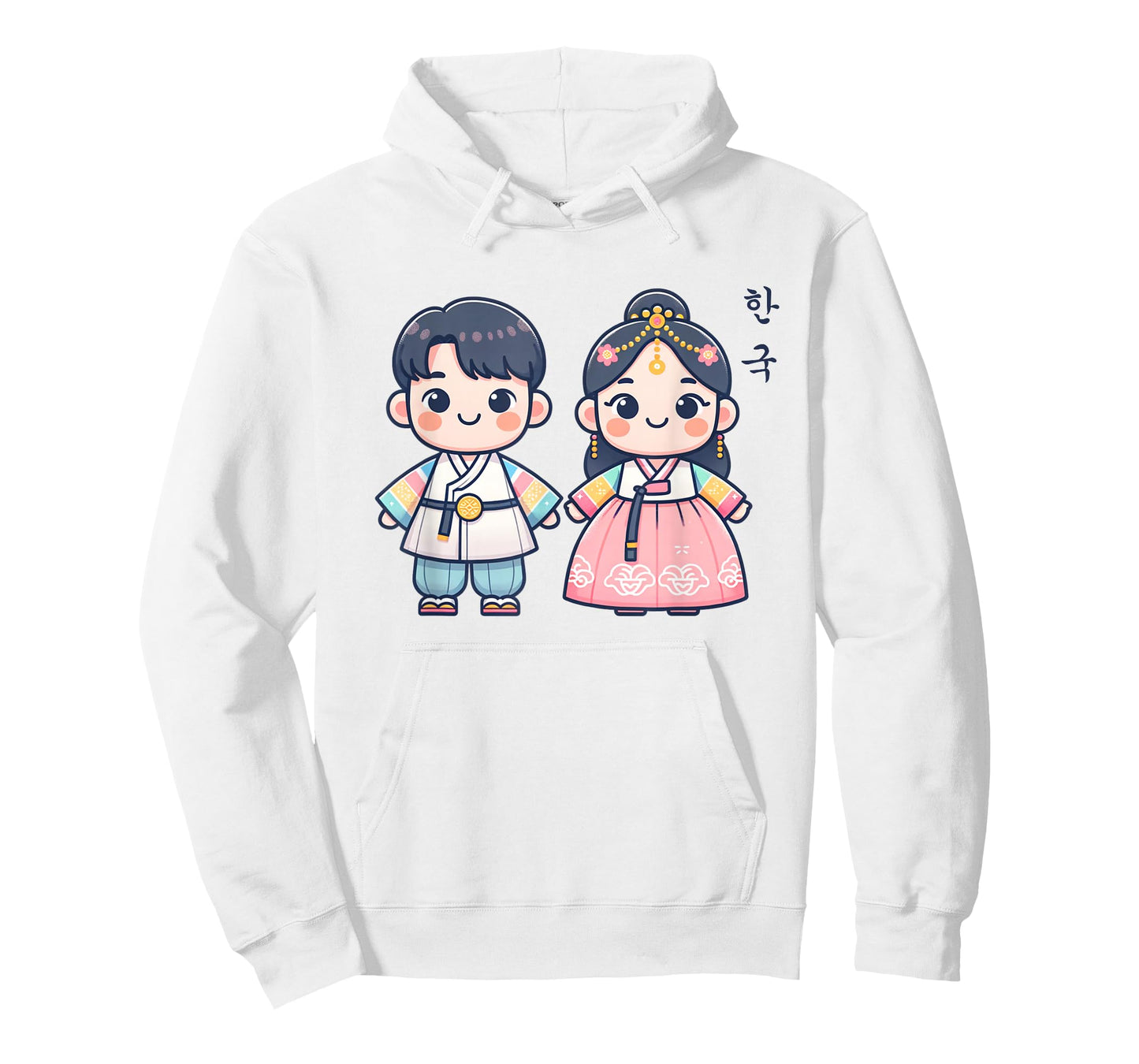 Korean Girl Boy Traditional Hanbok Clothing, KOREA T-Shirt