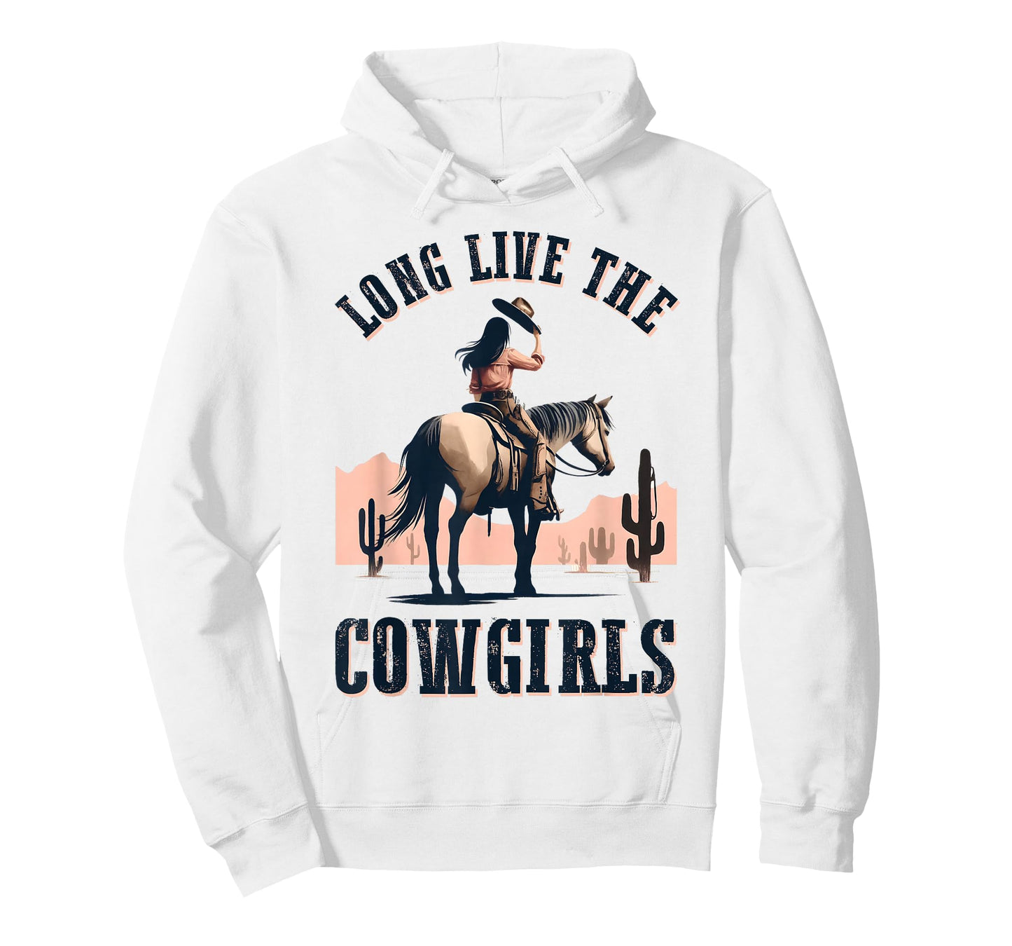 Long Live The Cowgirls Horse Riding Western Southern Women T-Shirt
