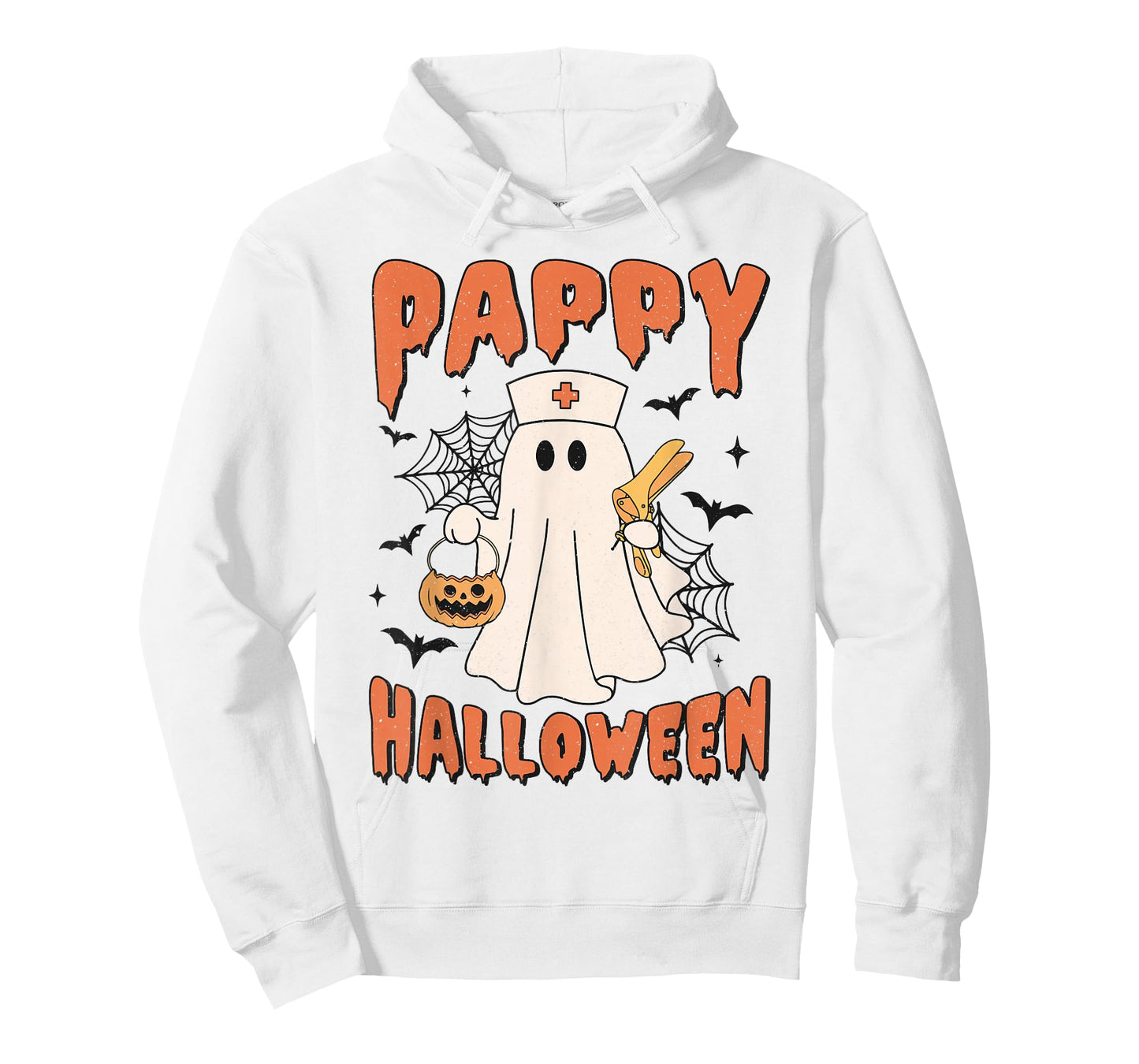 Pappy Halloween Ghost with Speculum OB Nursing Department T-Shirt