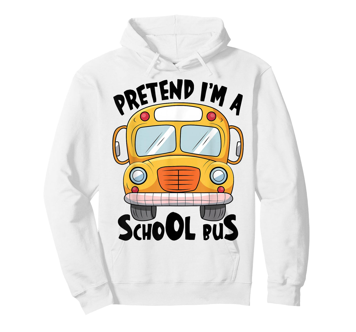 Pretend I'm A School Bus Halloween Costume T-Shirt