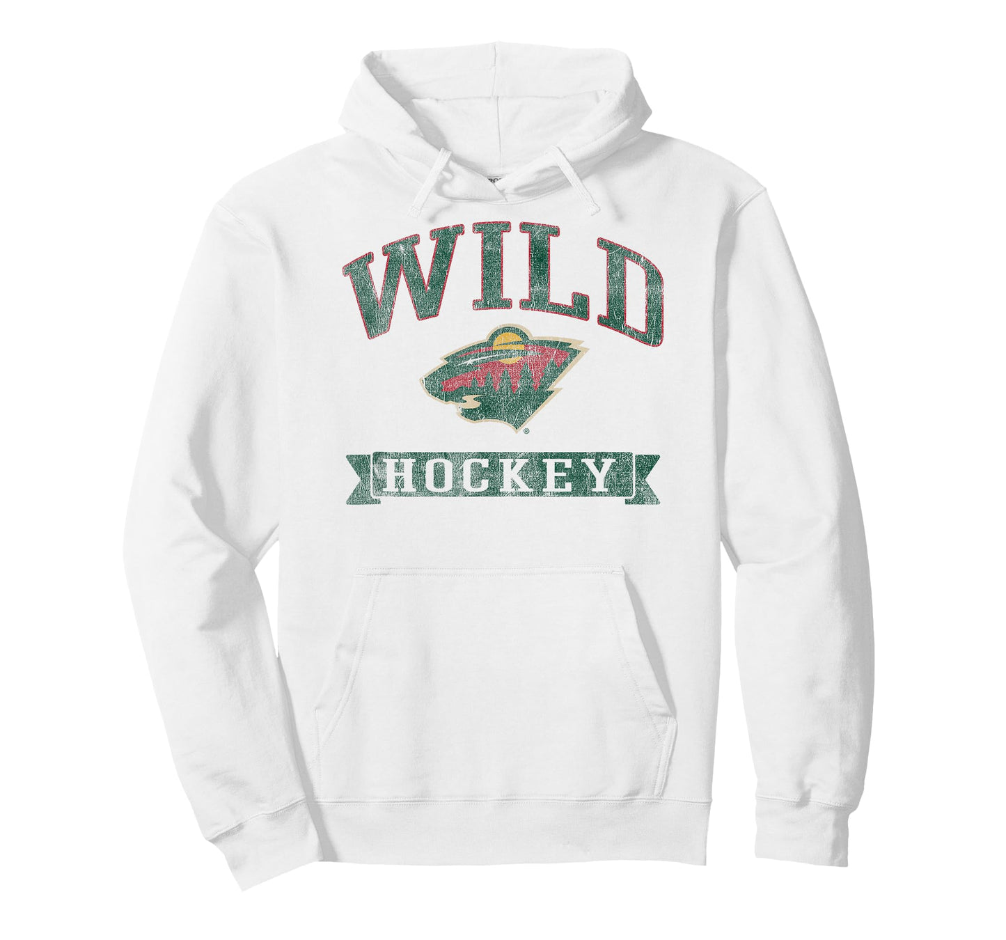 Minnesota Wild Vintage Hockey Gray Officially Licensed T-Shirt