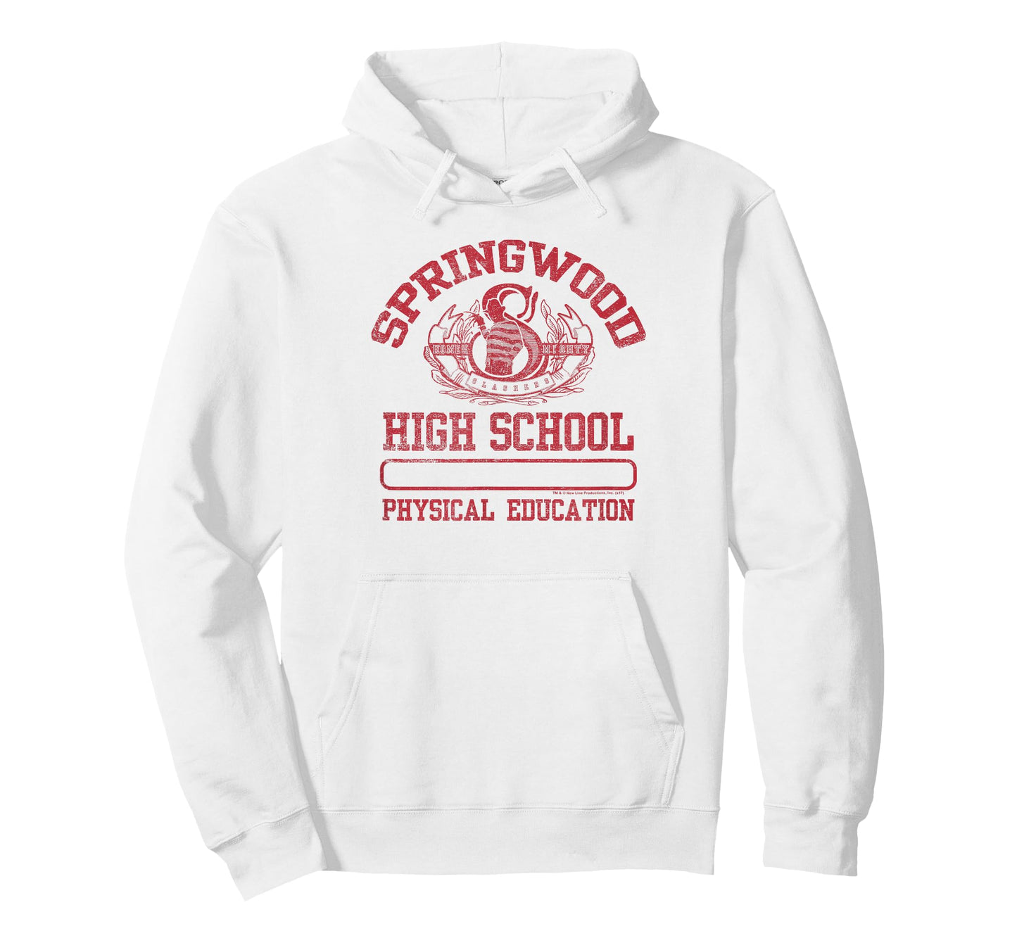 A Nightmare on Elm Street Springwood High School PE Light T-Shirt