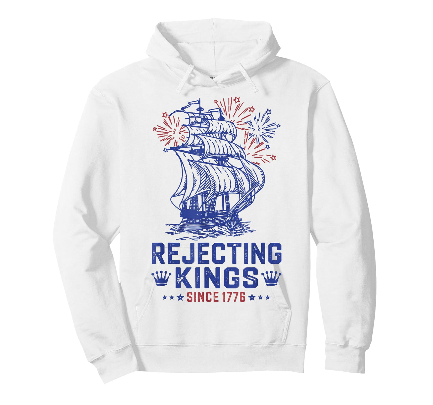 Rejecting Since 1776 American Flag USA 4th of July T-Shirt