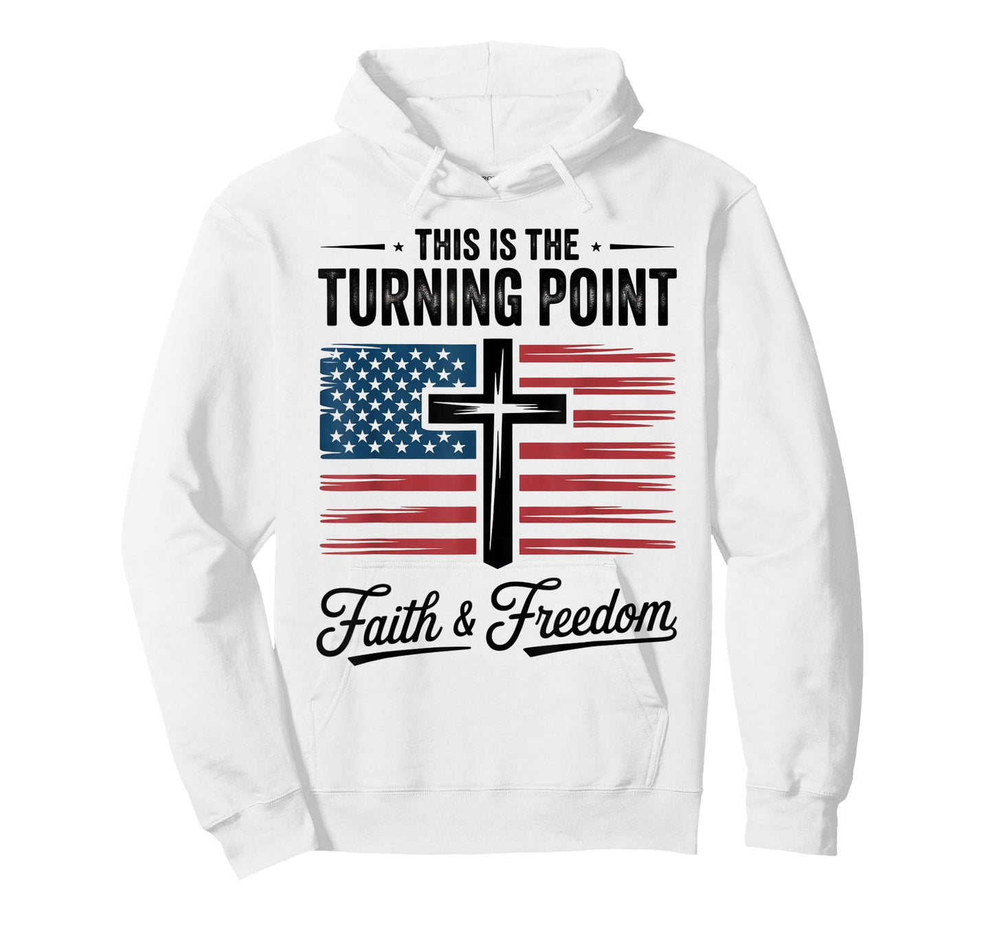 This is The Turning Point Patriotic Faith USA T-Shirt