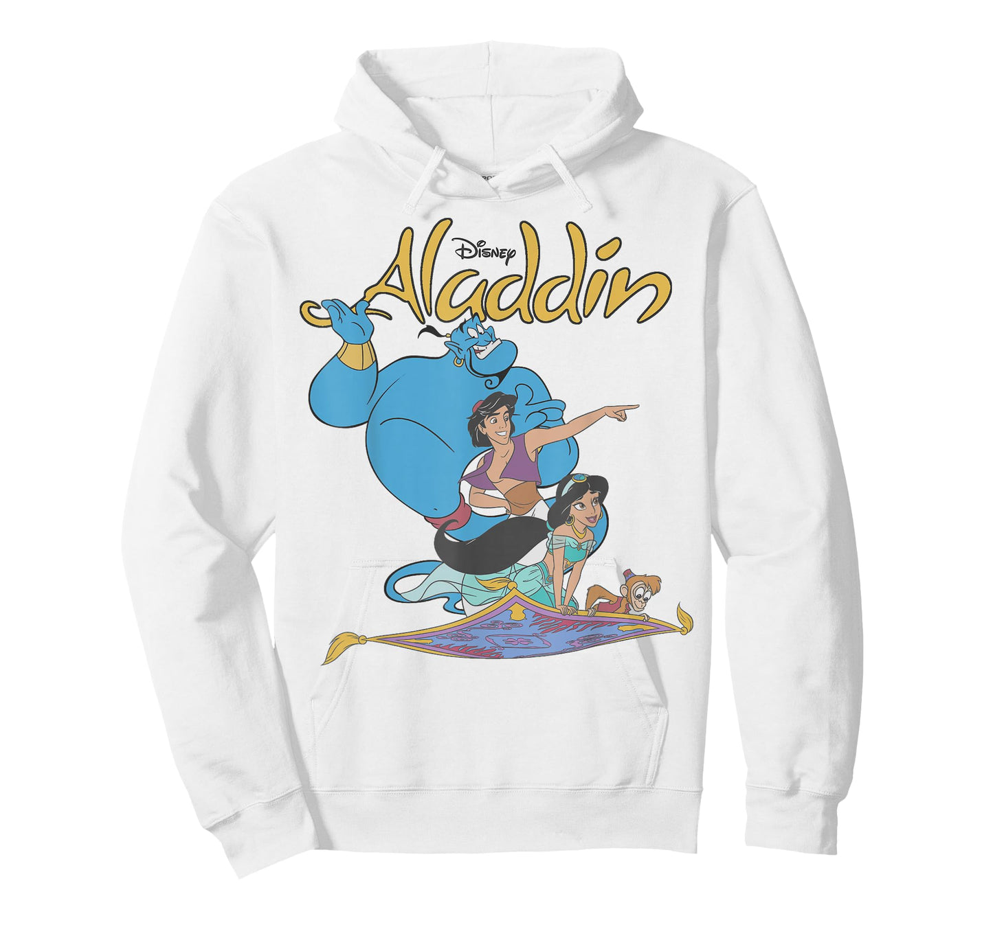 Disney Aladdin Vintage Group Shot Logo T-Shirt