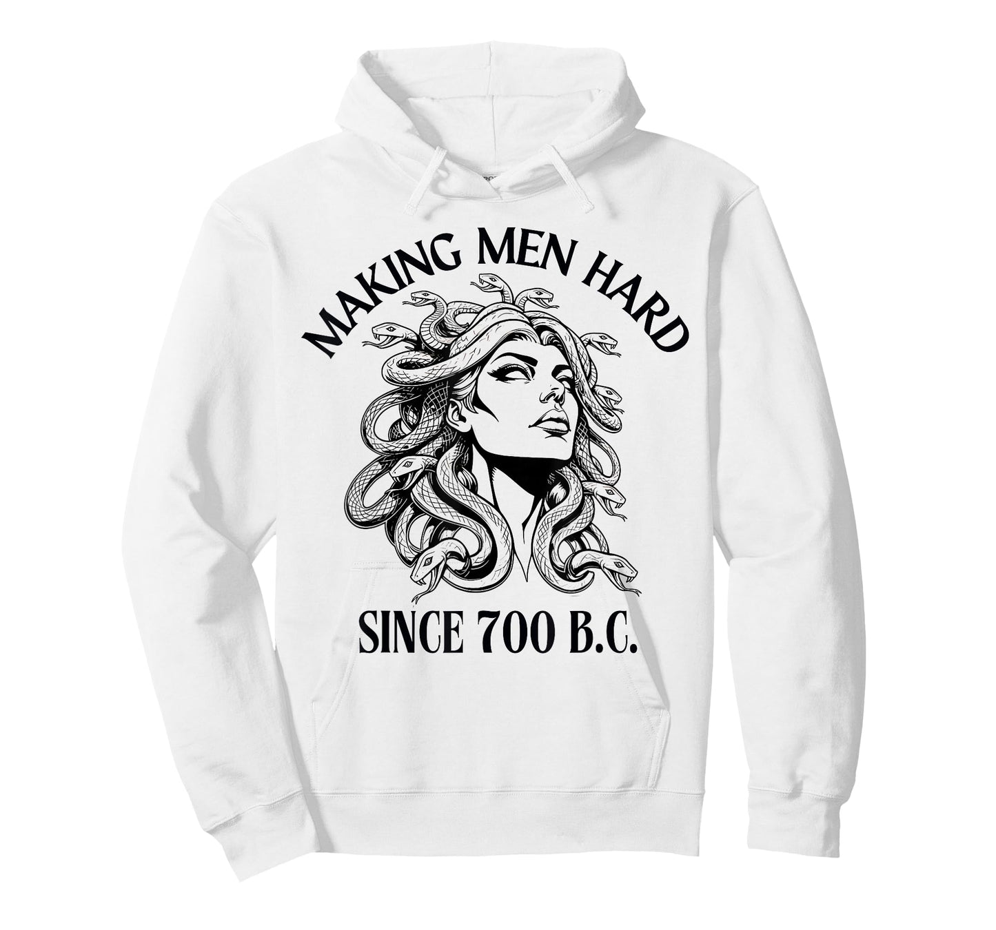Funny Medusa Making Men Hard Since 700 BC Greek Female Gaze T-Shirt