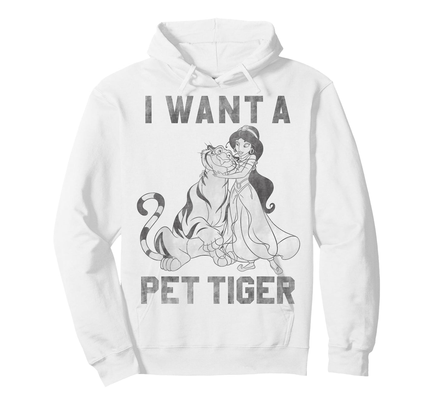 Disney Aladdin Jasmine and Rajah I Want A Pet Tiger T-Shirt
