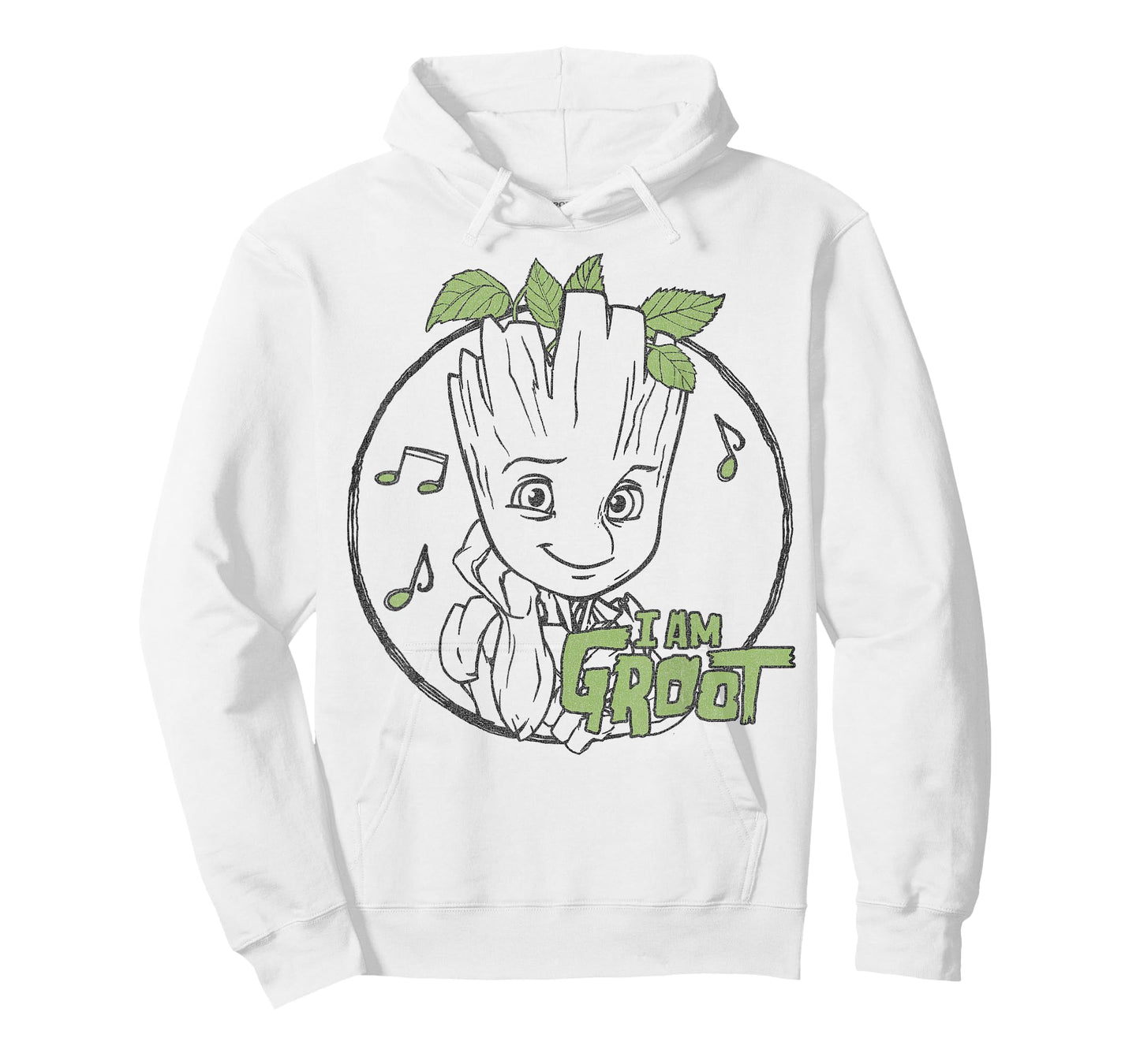 Marvel Guardians Of The Galaxy I Am Groot Outline T-Shirt