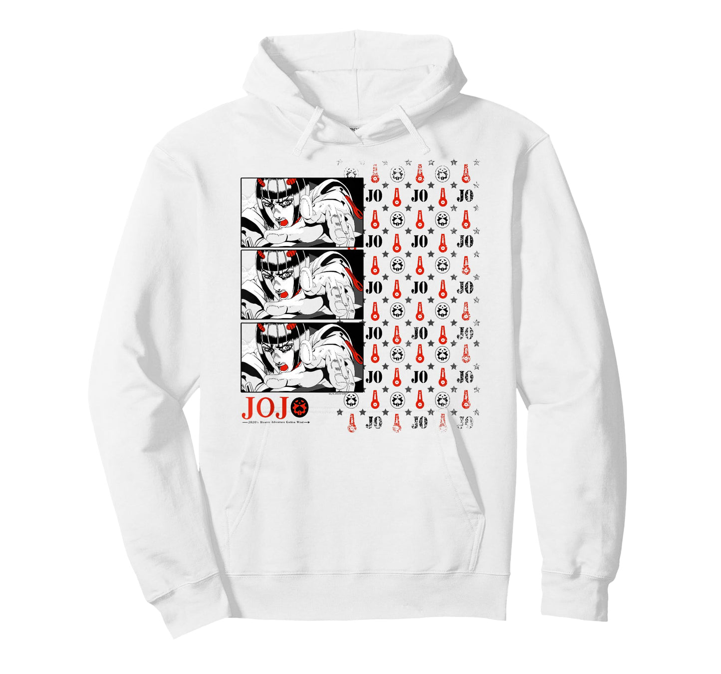 JoJo's Bizarre Adventure Pt 5 Bruno Bucciarati Zippers Anime T-Shirt