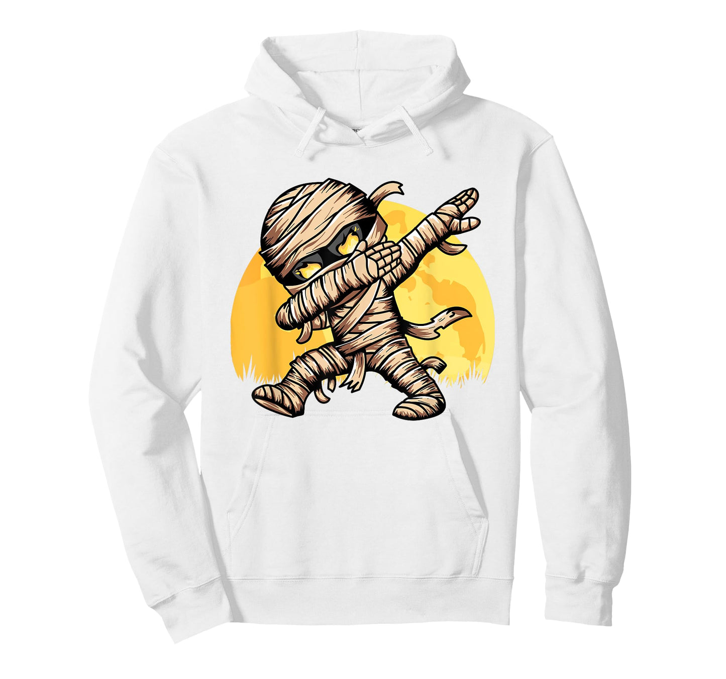 Dabbing Mummy Costume Dab Dancing Men Kids Boys Halloween T-Shirt