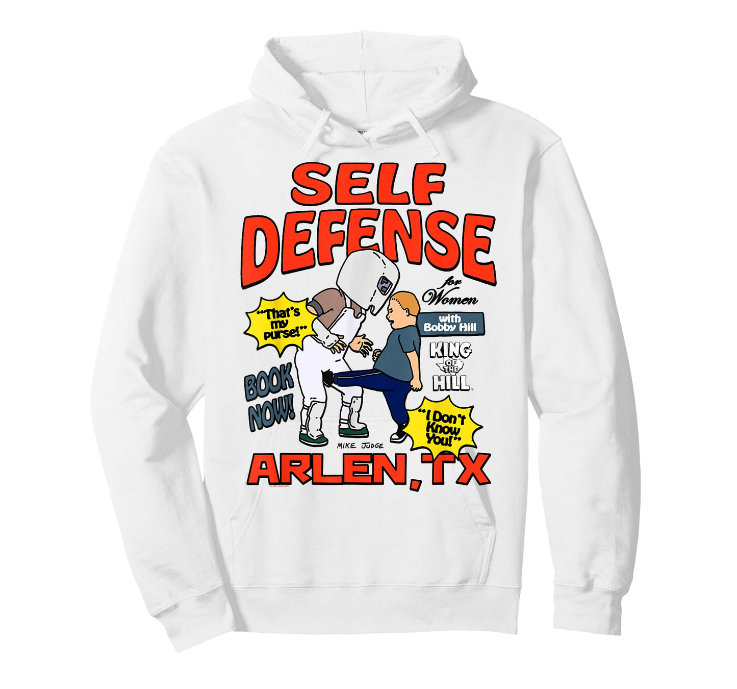 King of The Hill Bobby's Self Defense Class Cartoon T-Shirt
