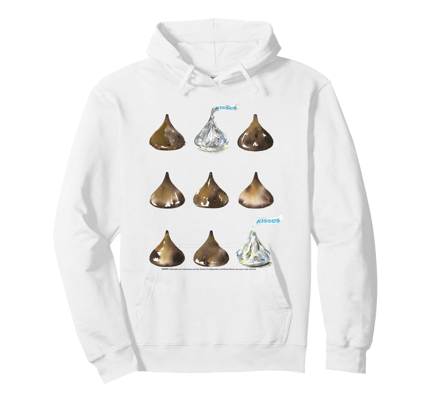Hershey's Kisses Multiple Grid Design T-Shirt