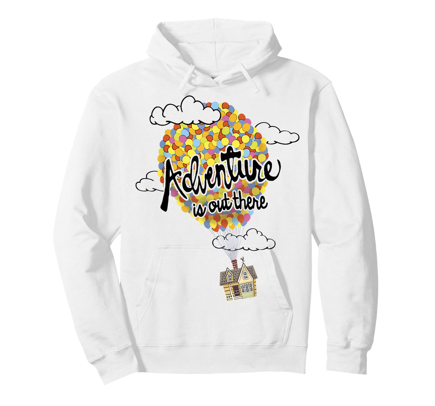 Disney Pixar Up Adventure is Out There House Balloon Graphic T-Shirt