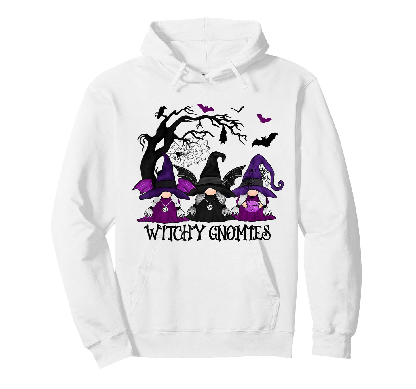 Witchy Gnomies Funny Gnome Halloween Matching Costume T-Shirt