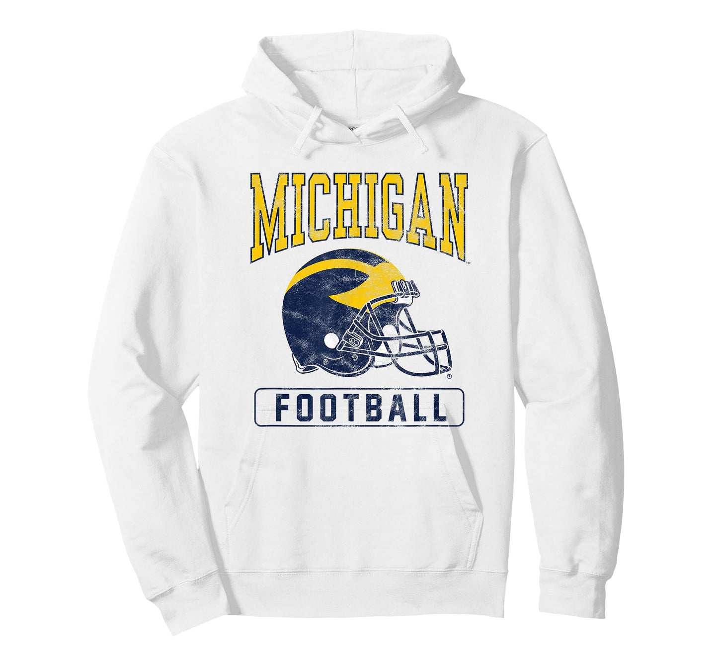 University of Michigan Wolverines U of M Football Helmet T-Shirt