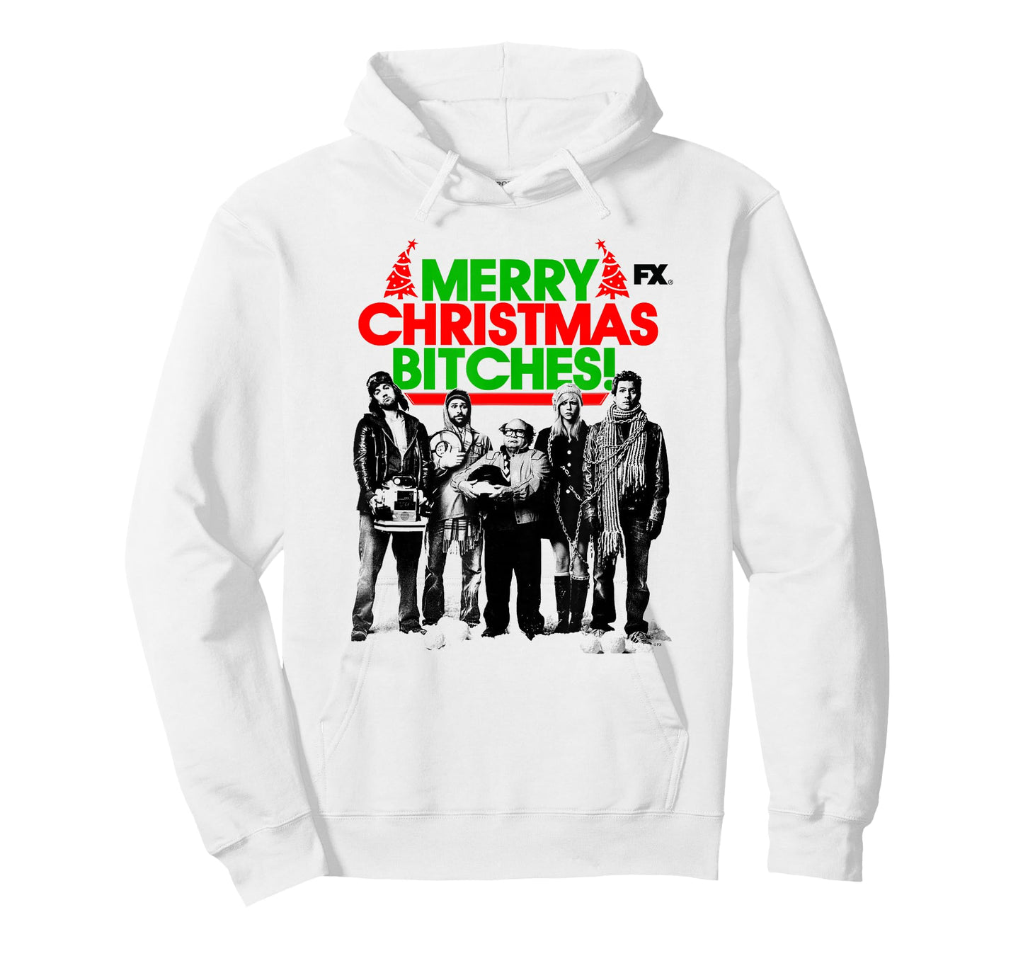 It's Always Sunny Merry Christmas from The Gang Holiday T-Shirt
