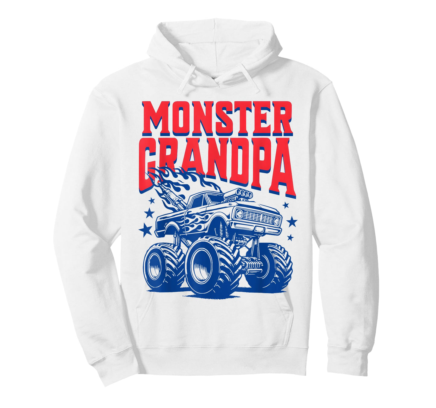 Retro Monster Truck Grandpa Vintage Monster Truck Lovers T-Shirt