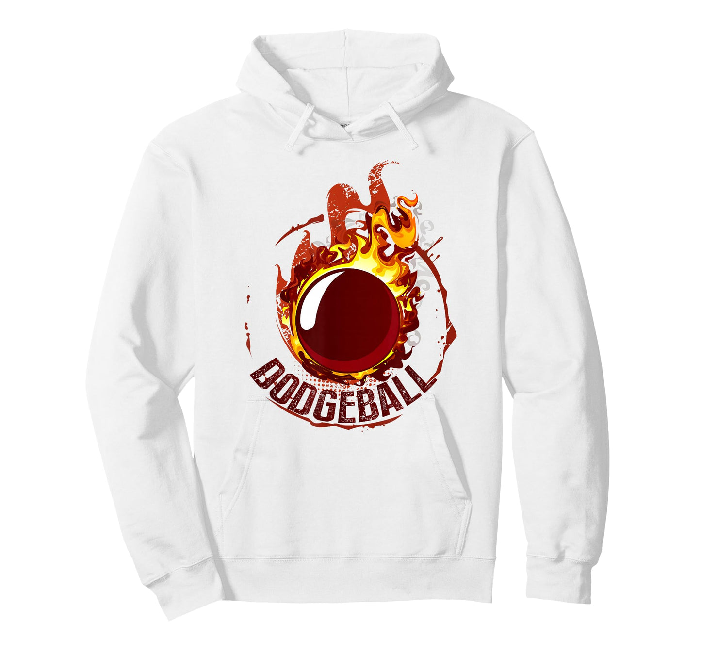 Dodgeball Ball on Fire T-Shirt