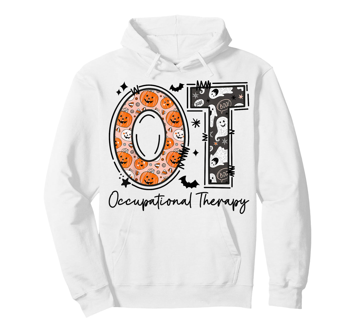 OT Occupational Therapy Therapist Halloween OTA Spooky T-Shirt