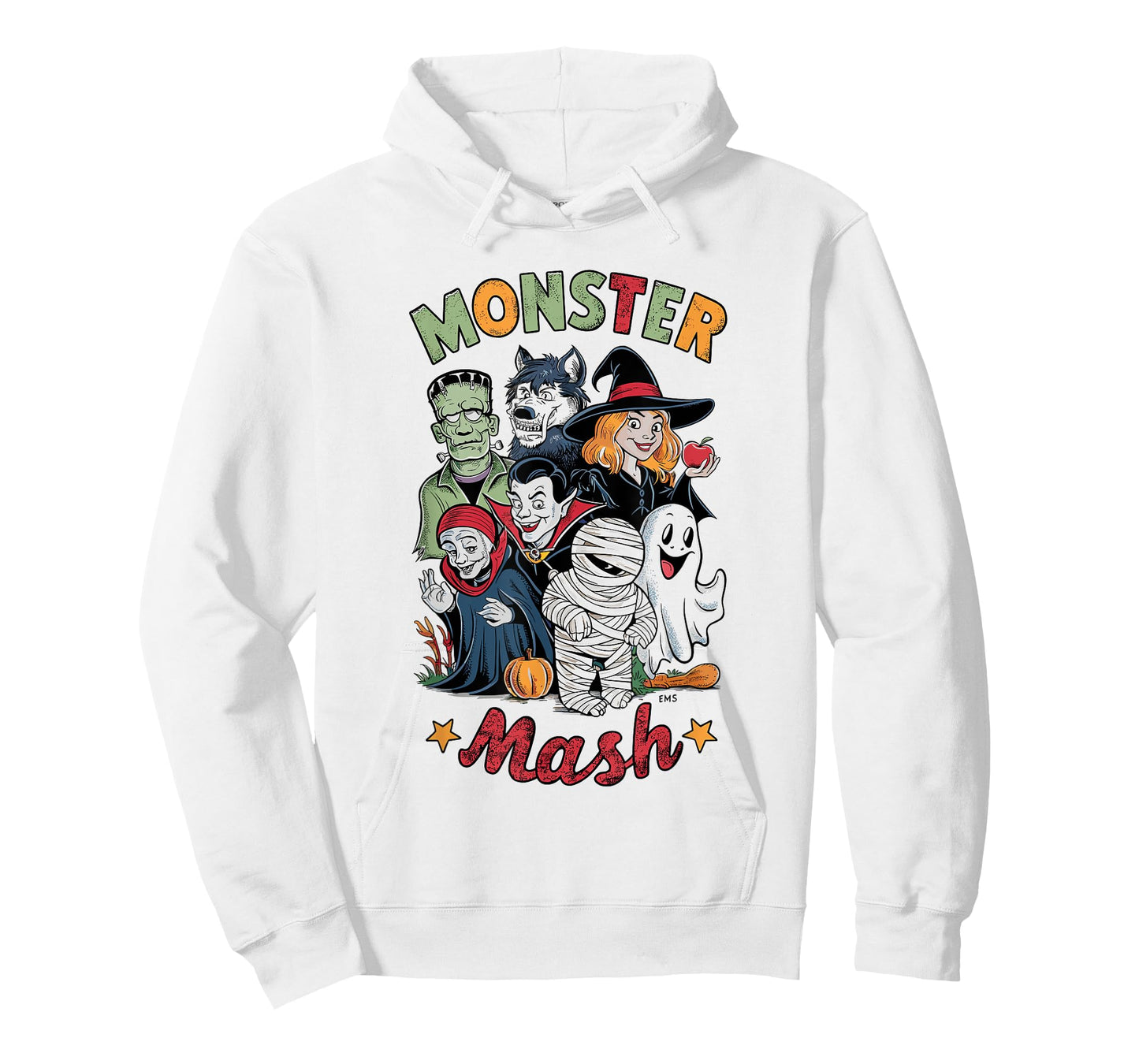 Vintage HALLOWEEN SHIRT | Classic Monster Characters Mash T-Shirt