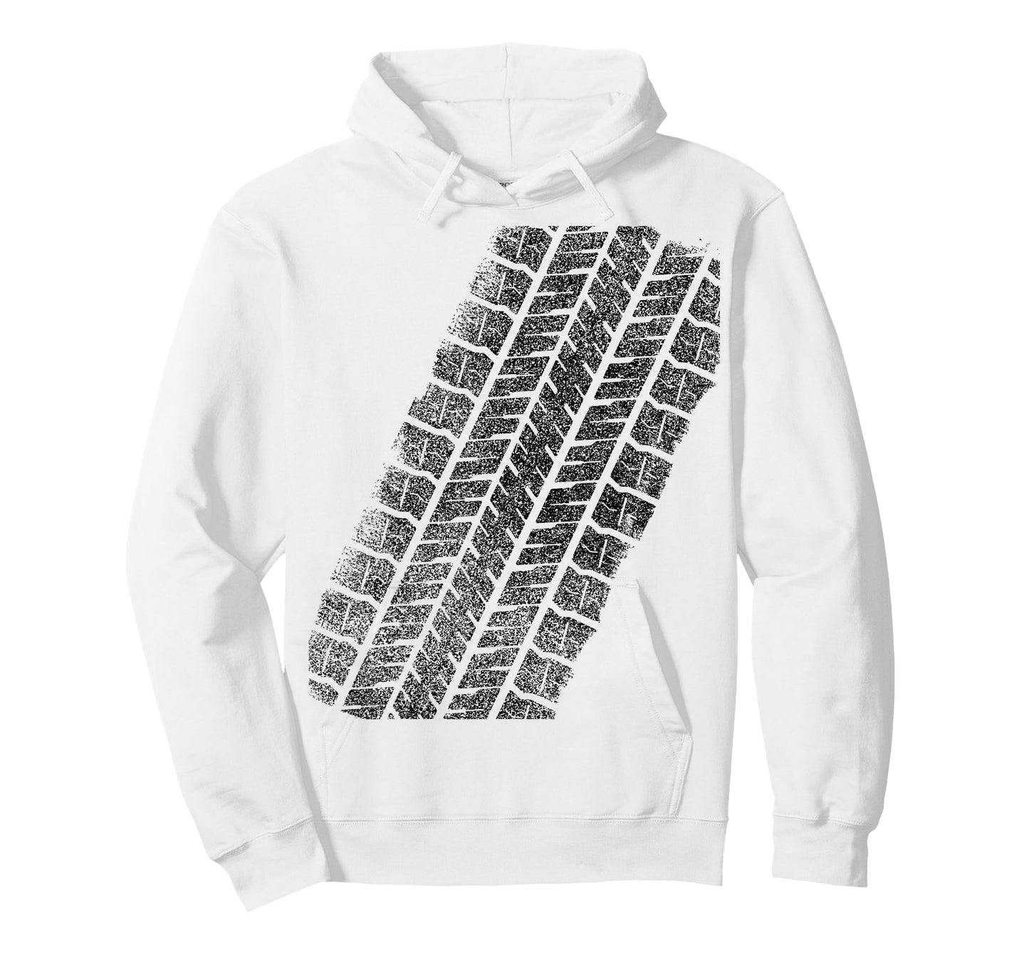 Tire Track Funny Halloween T-Shirt