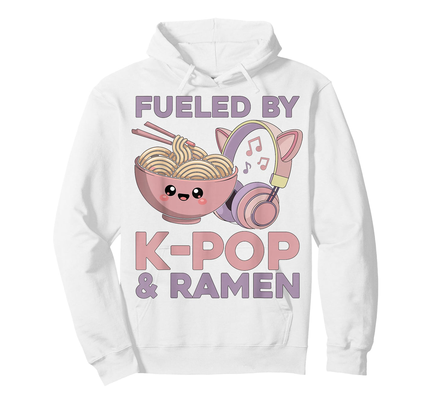 Ramen Kpop Fueled by K-Pop & Ramen K Pop T-Shirt