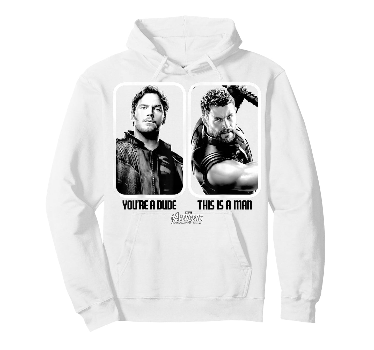 Marvel Infinity War Star-Lord Thor is A Man Graphic T-Shirt T-Shirt