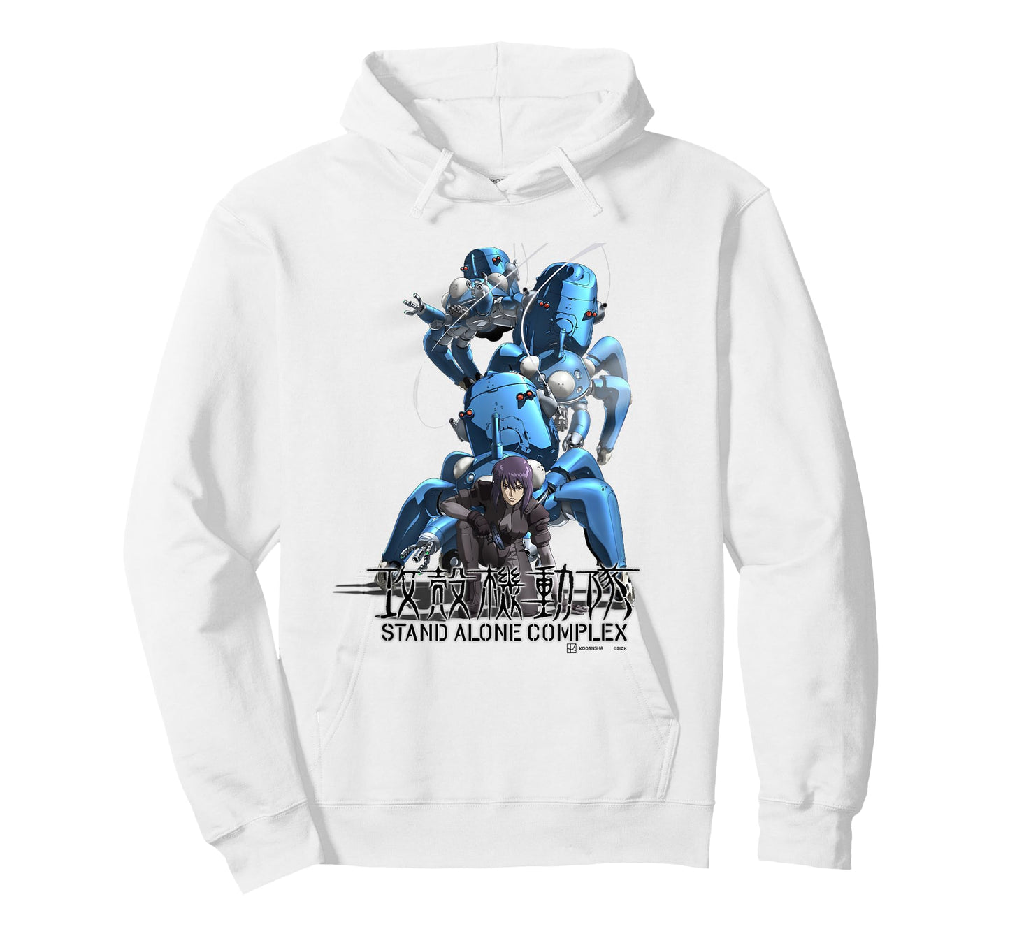 Ghost in the Shell: Stand Alone Complex Motoko & Tachikomas T-Shirt
