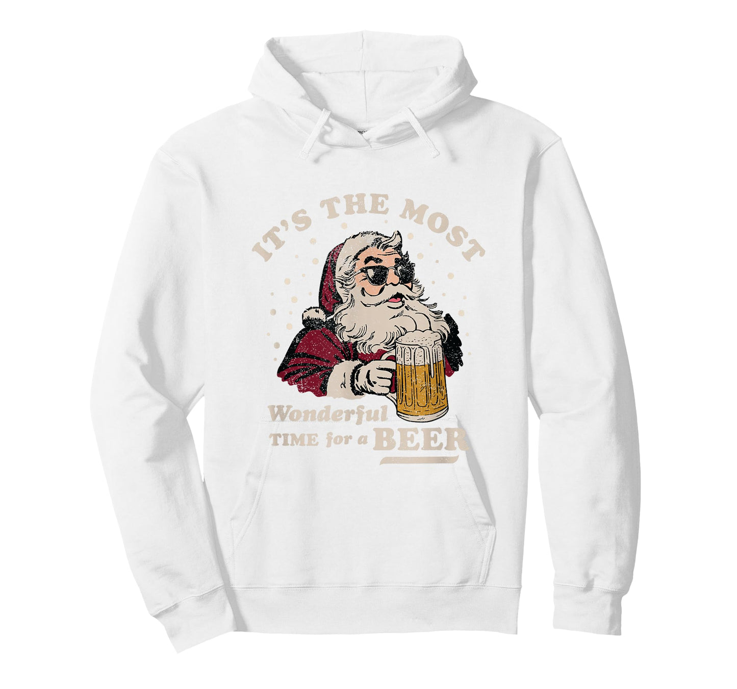 Funny Santa Beer Merry Christmas T-Shirt