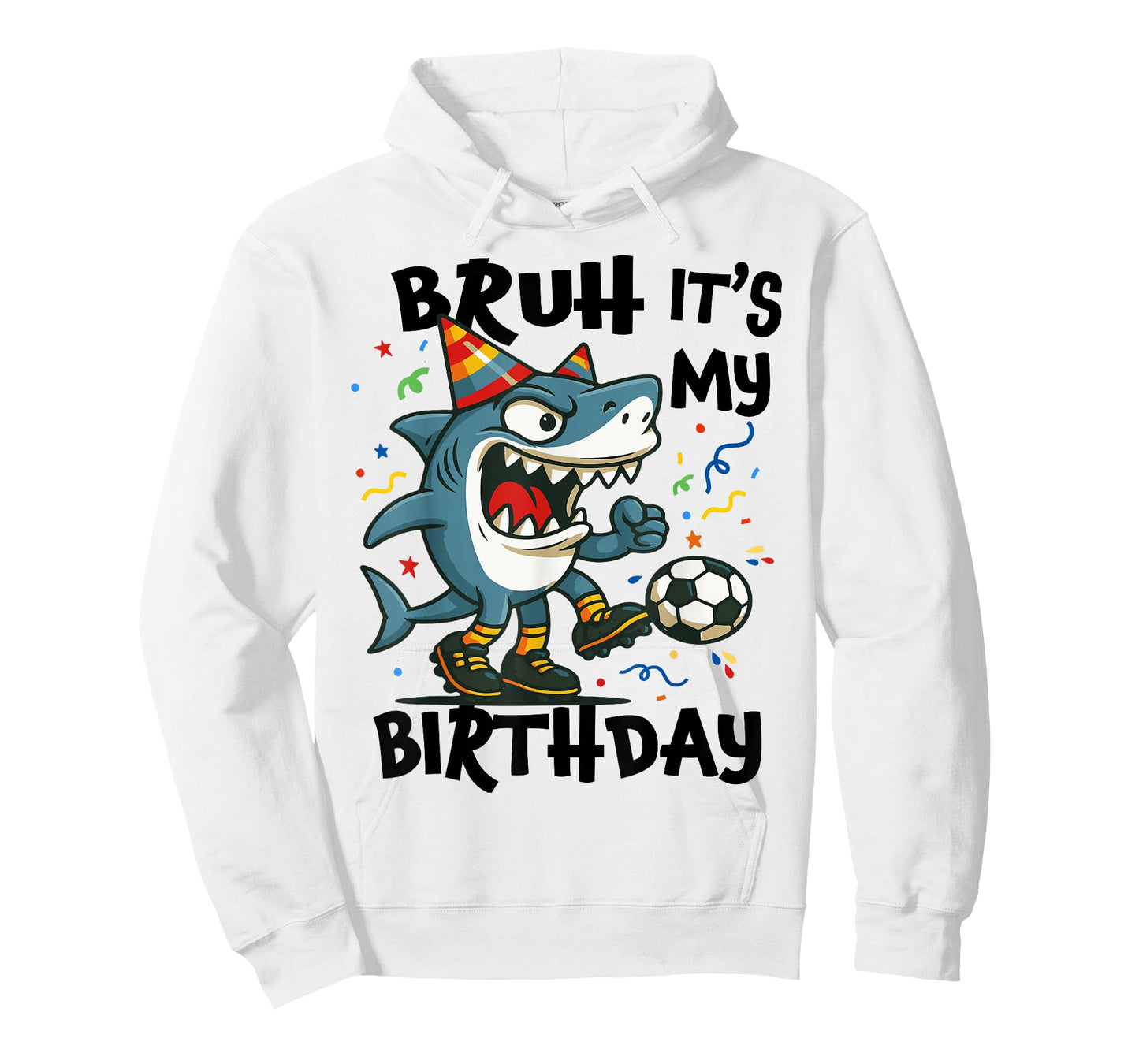 Tralalero Tralala Italian Brainrot Soccer Player Birthday T-Shirt
