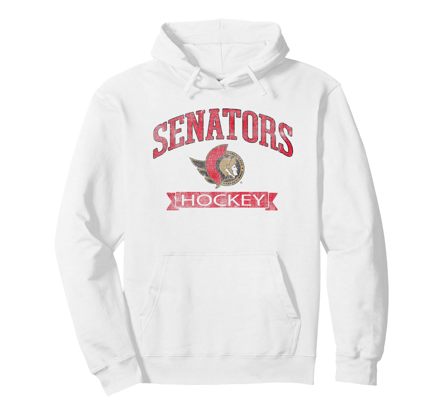 Ottawa Senators Vintage Hockey Gray NHL Officially Licensed T-Shirt