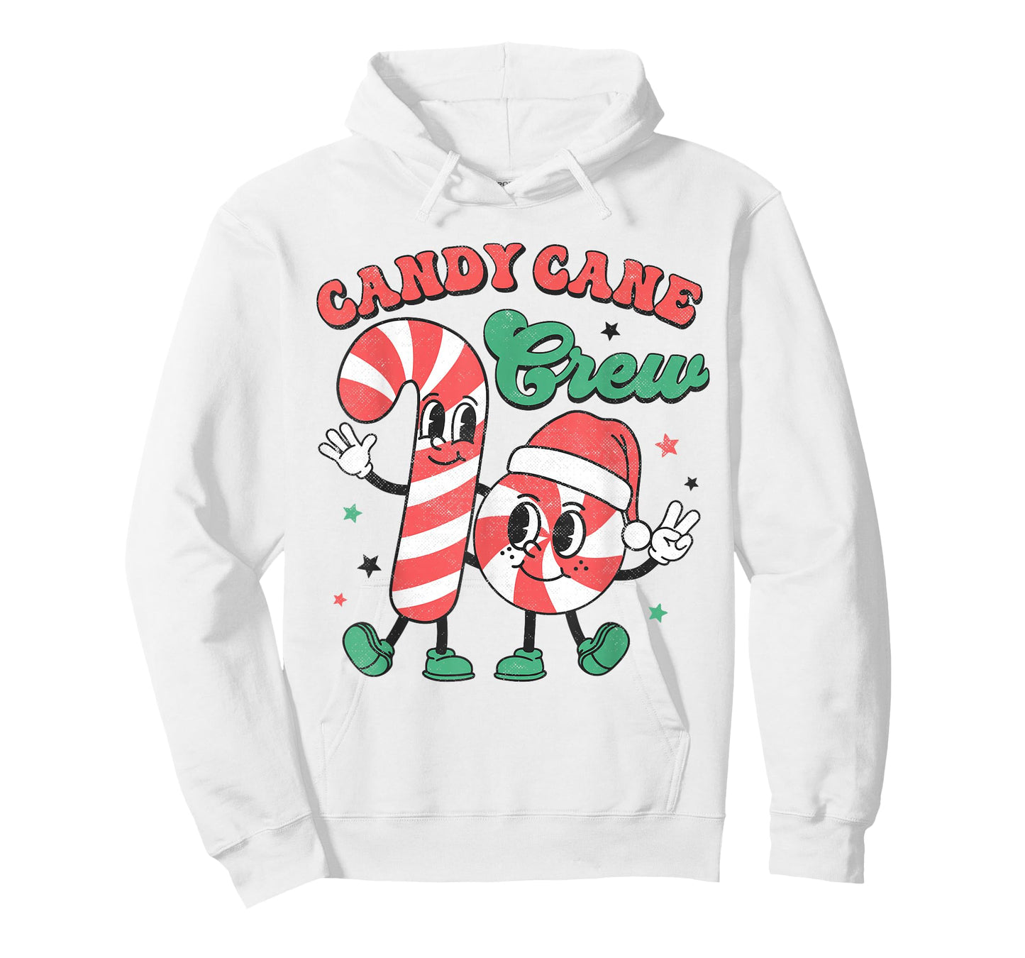 Candy Cane Crew Christmas Xmas Love Candy Boys Girls Kids T-Shirt