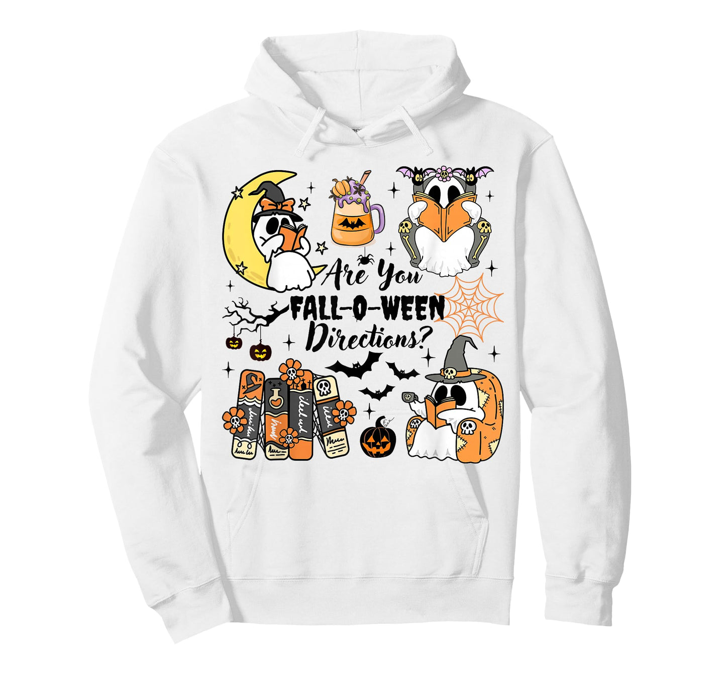 are You Fall o Ween Directions Funny Halloween Ghost Teacher T-Shirt