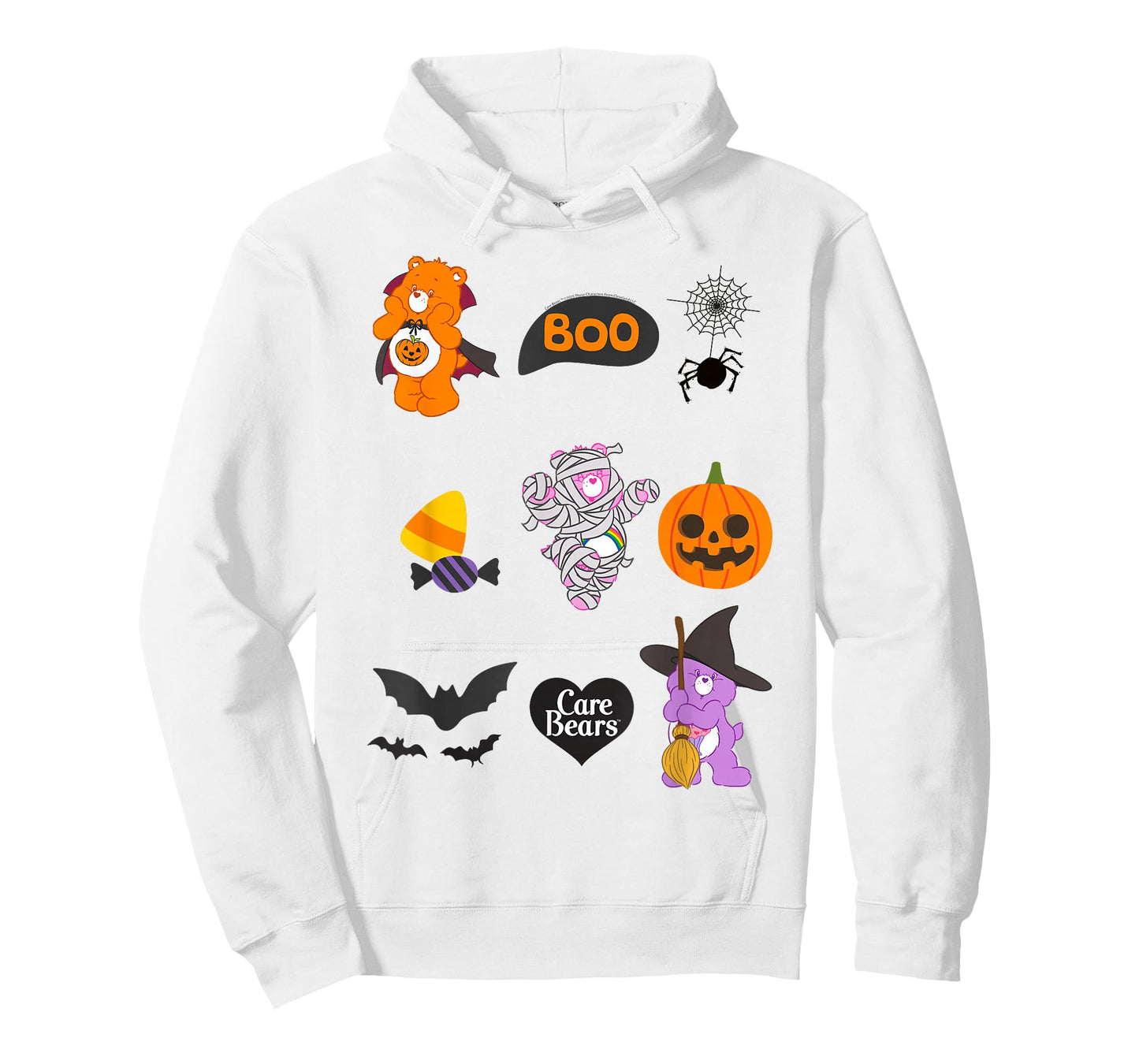 Care Bears Halloween Boo And Candy Icons T-Shirt