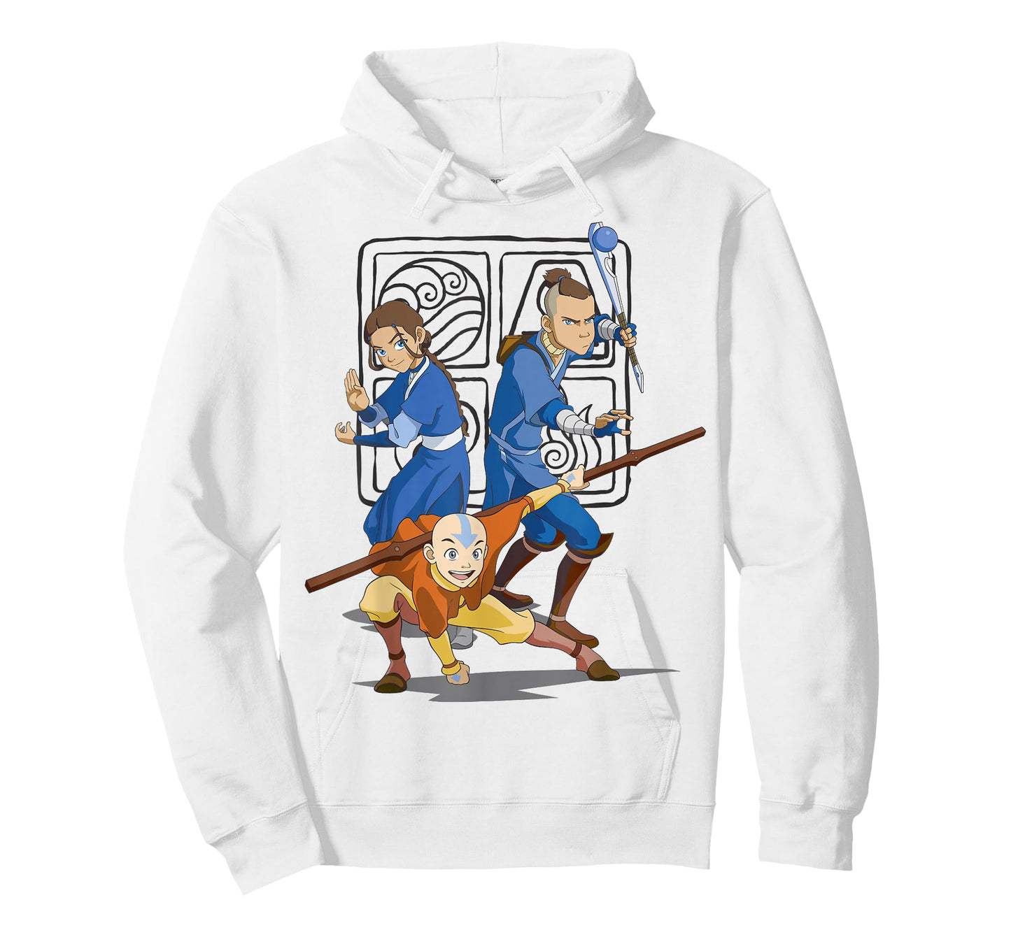 Avatar: The Last Airbender Action Group Shot T-Shirt
