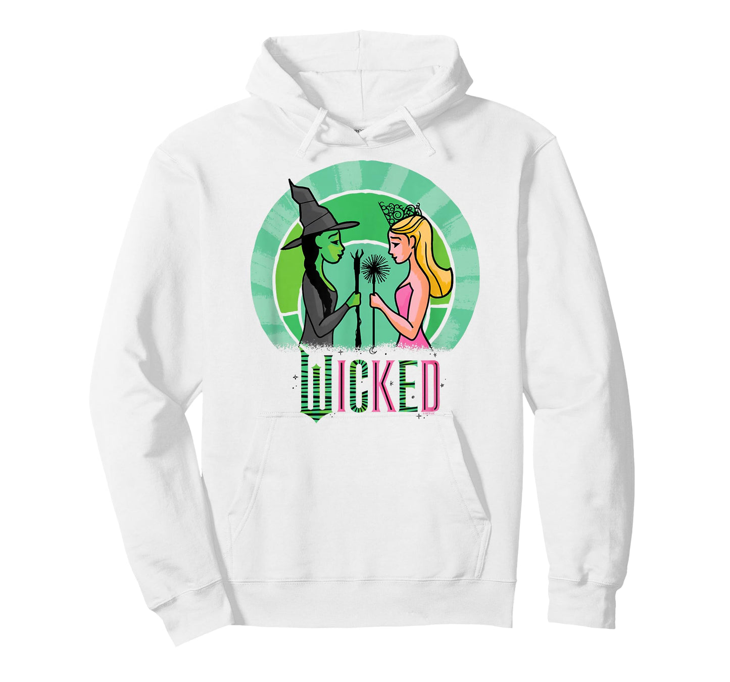 Wicked Glinda & Elphaba Sketched T-Shirt