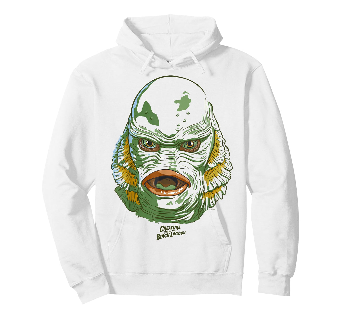 Universal Monsters Creature from the Black Lagoon Big Face T-Shirt
