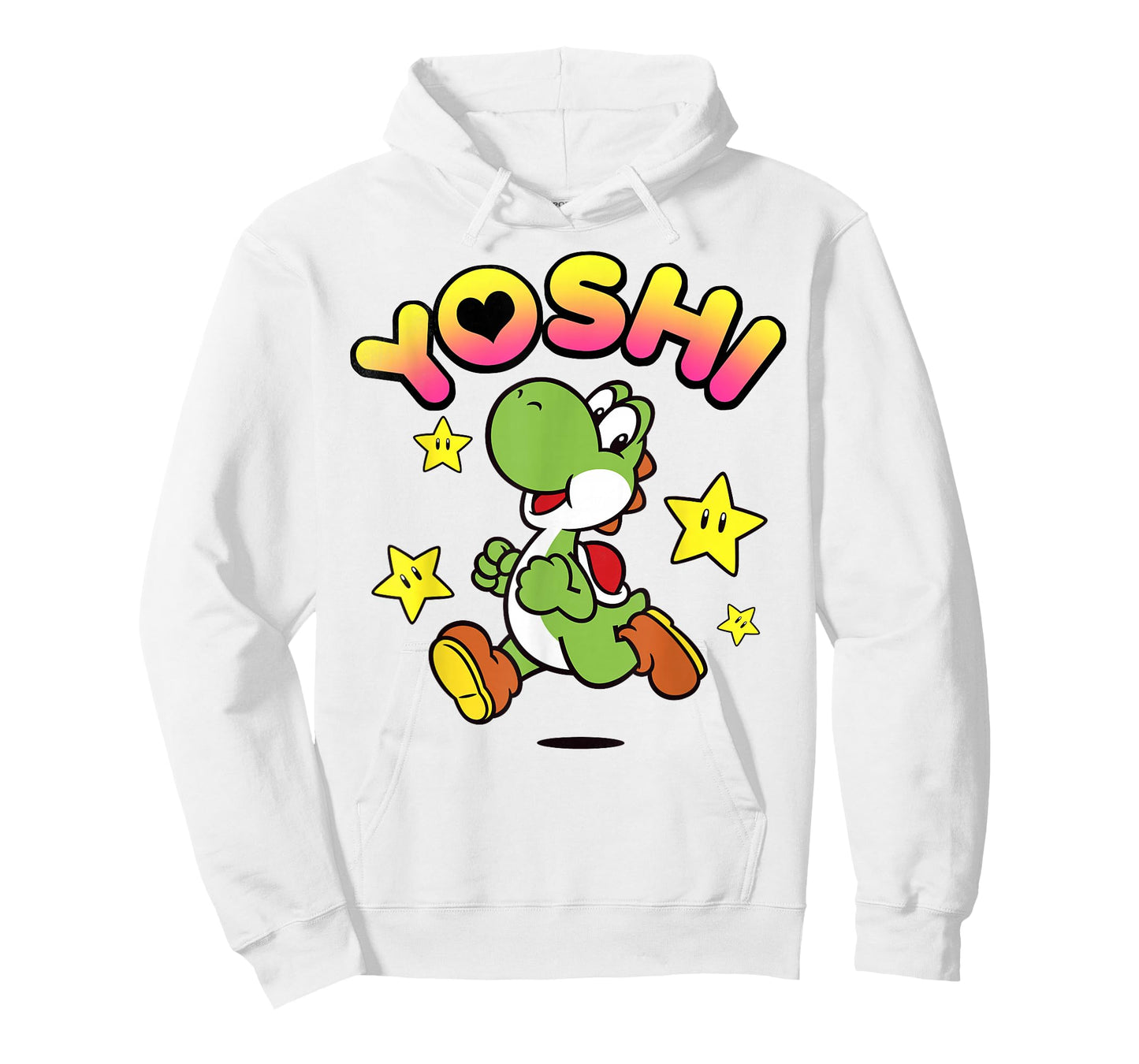 Nintendo Super Mario Yoshi Star Power Sprint Graphic T-Shirt T-Shirt