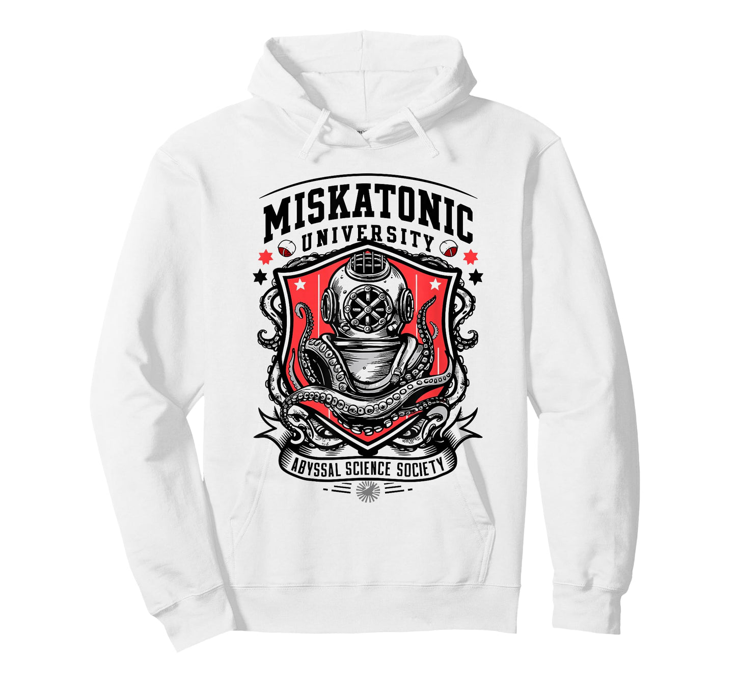 Miskatonic University Abyssal Science Society Nautic Cthulhu T-Shirt