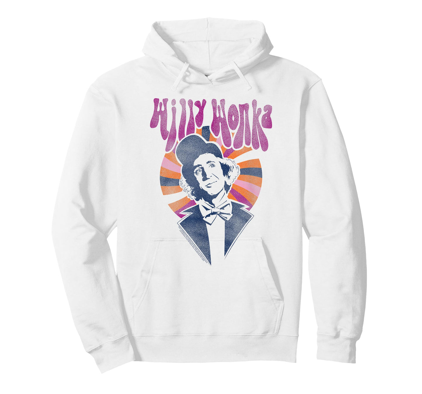 Willy Wonka and The Chocolate Factory Colorful Heart Movie T-Shirt