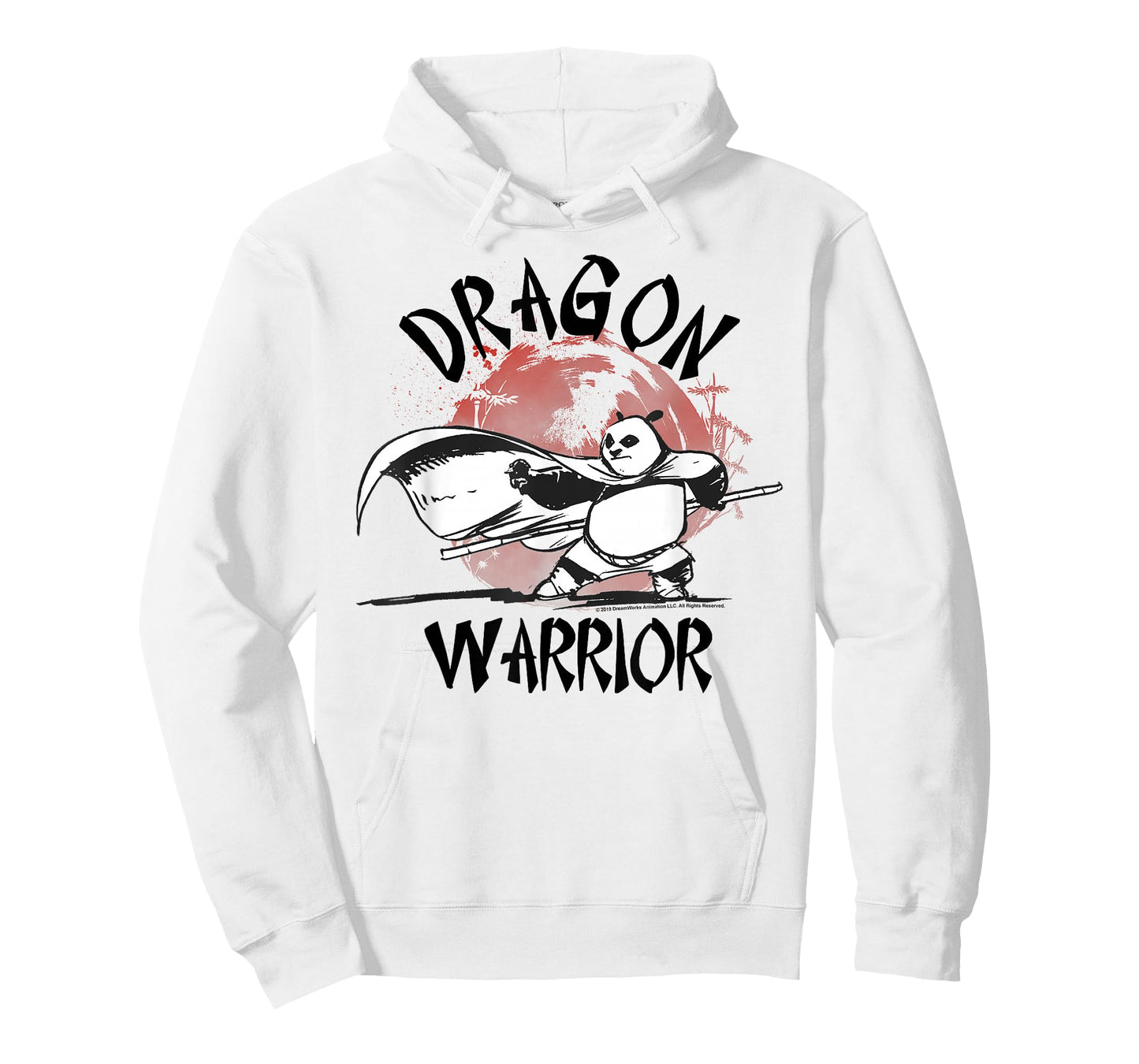 Kung Fu Panda Dragon Warrior Action Pose Portrait T-Shirt