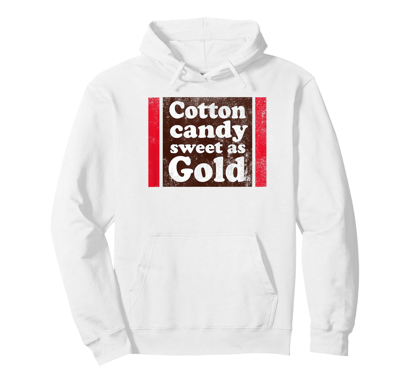 Cotton Candy Sweet as Gold T-Shirt | Funny Distressed Tee
