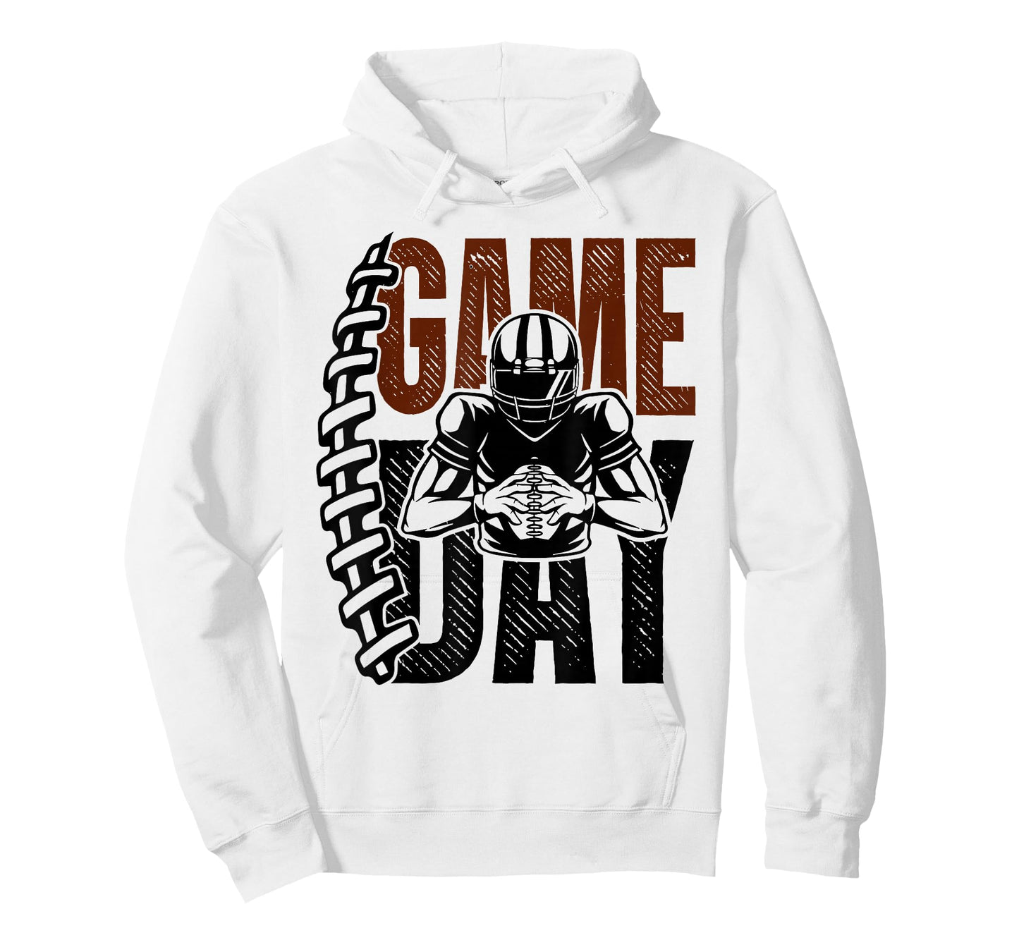 Game Day Football Season Funny Men Women Team Sports Vintage T-Shirt