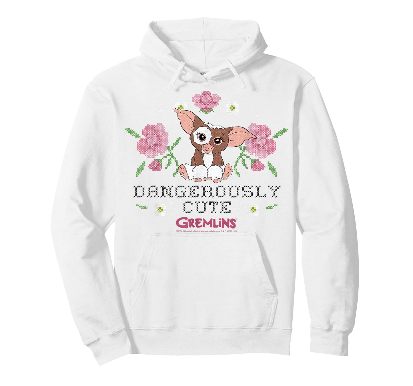 Gremlins Gizmo Dangerously Cute Faux Stitched T-Shirt