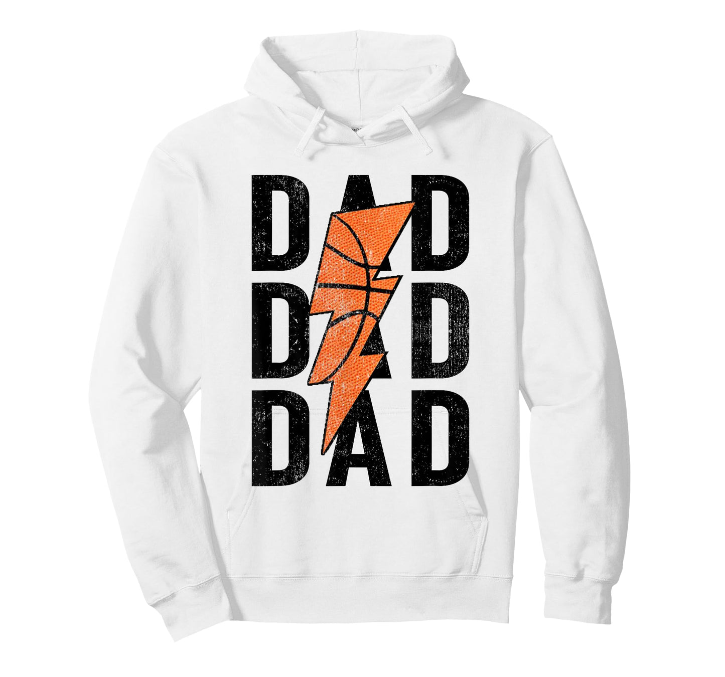Daddy Basketball Lightning Basketball Dad Gifts Father's Day T-Shirt