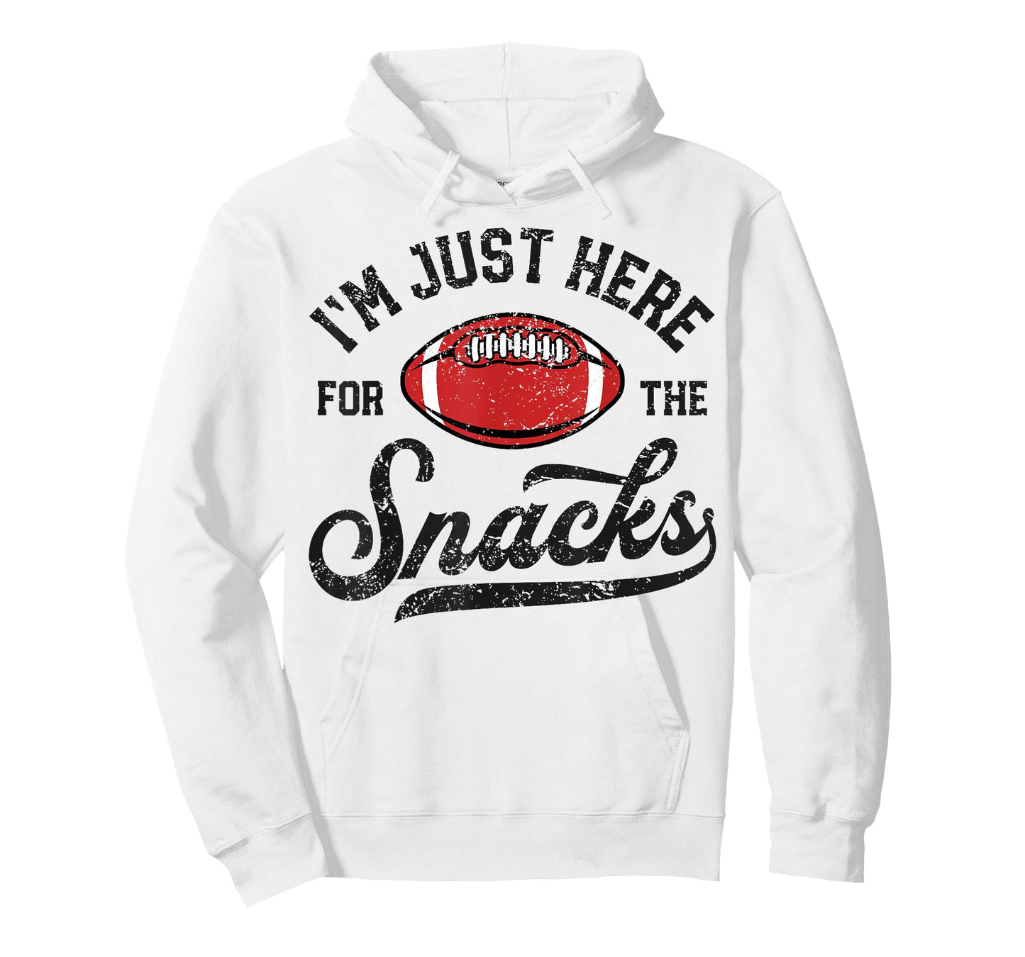 I'm Just Here For The Snacks Funny Fantasy Football League T-Shirt